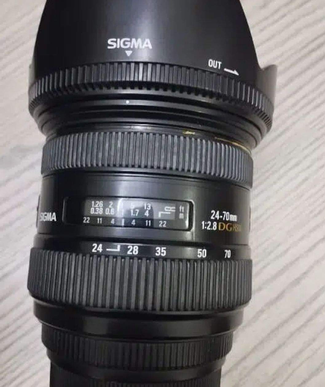 Canon 6D with sigma lens 24.70 by saad Khan