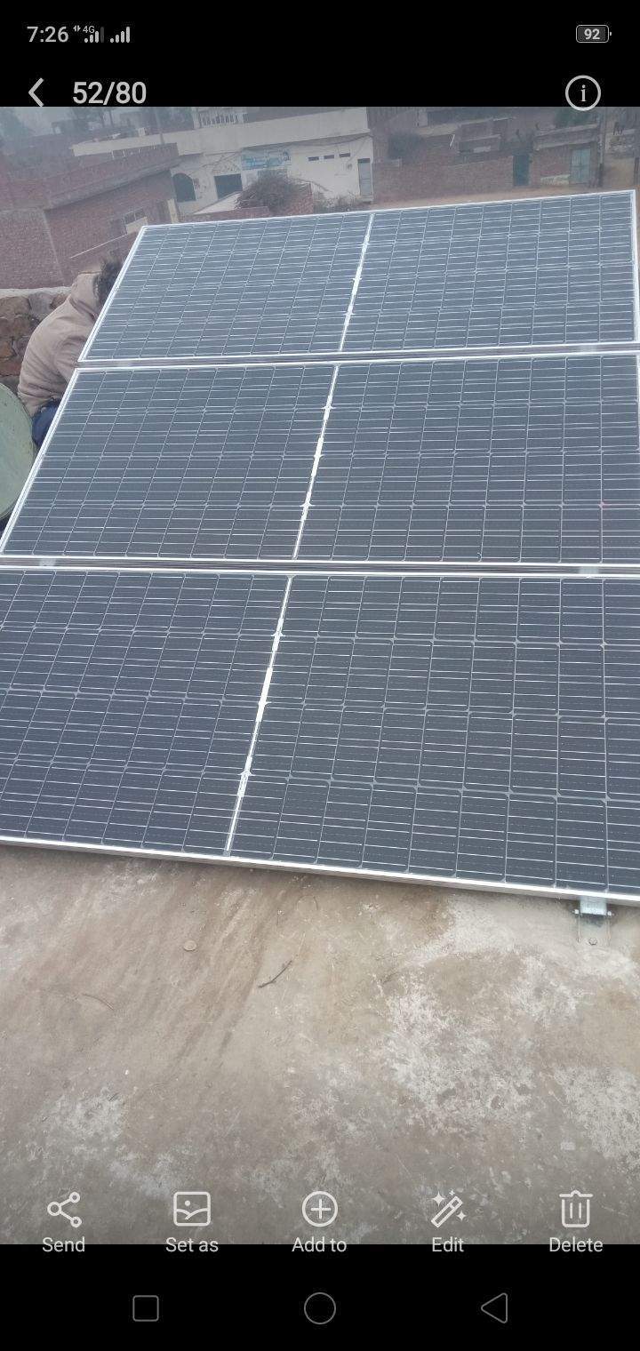 3 Sollr panal 280w dubble glass 17000 ek ka by noman ahmad