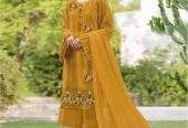 3pc Chicken Kari embroidery collections by M. Bilal