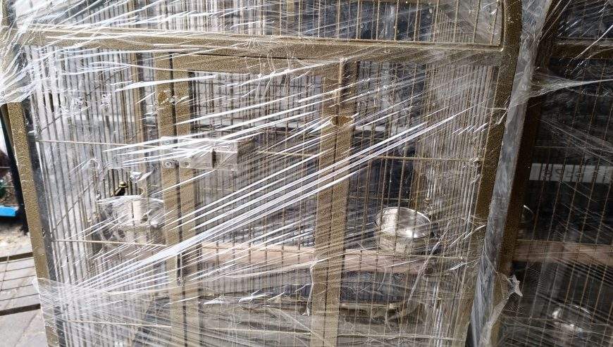 Cage Factory Large Cage for Grey Parrot Raw parrot or all pet birds by Pakistan Power tools