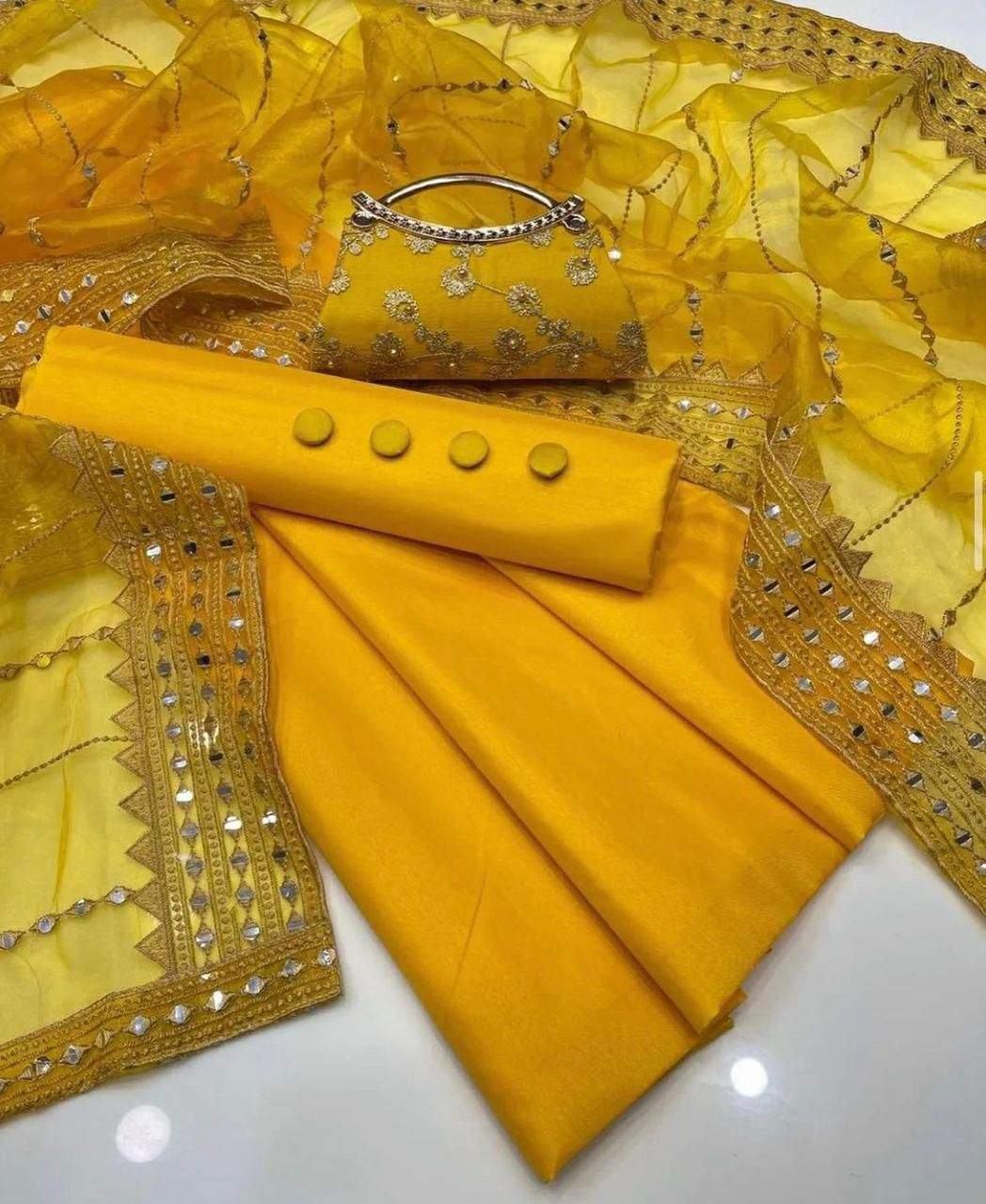 Organza 3 piece by Hanzala Khan