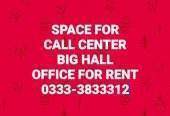 All kindz of Office ,Shop,Call center,Flat,Hall,for rent 0333-3833312 by Muhammad Farhan