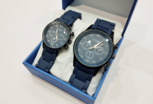 Couple’s casual analogue watch by ASAD Ali