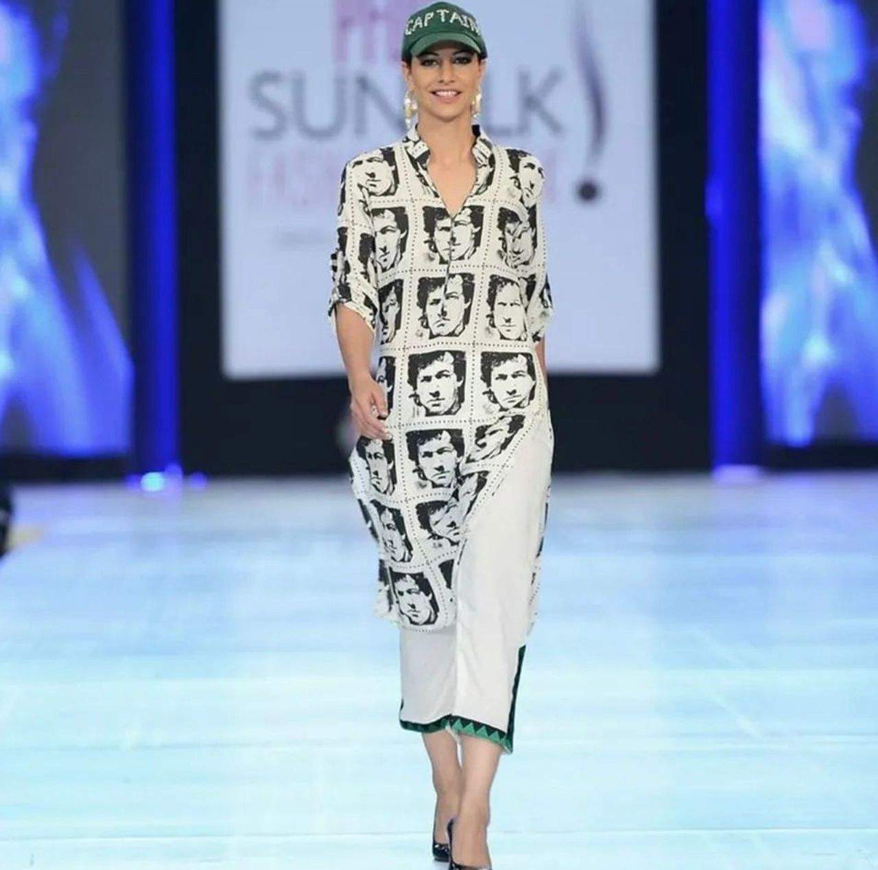 Imran Khan Logo Printed Kurta Shirt available by Pakistan Power tools