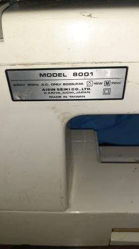 TOYOTA SEWING MACHINE.Kadai Machine by Trent Boult