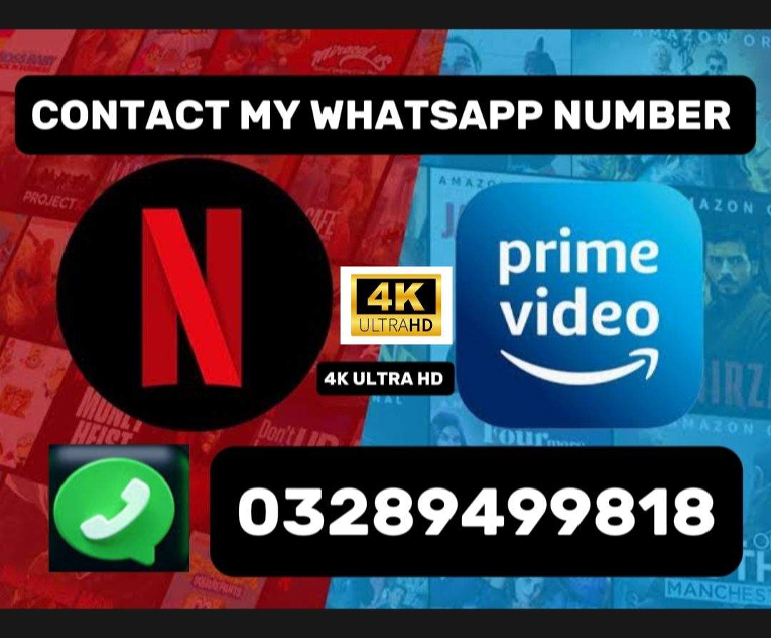 Netflix Subscription 4K ULTRA HD SCREEN account by Usman Mani