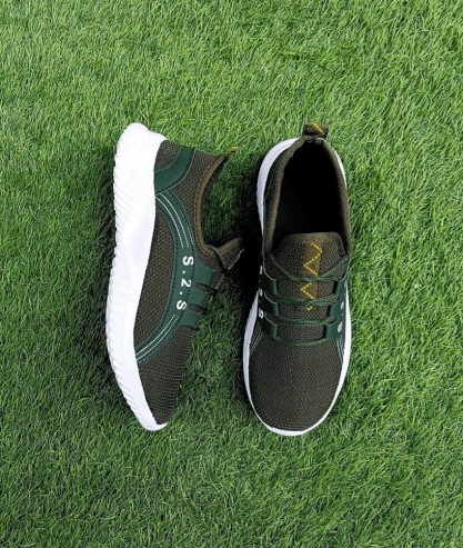 Jaf Spot Men Sports Casual Sneakers by Faizan Ejaz