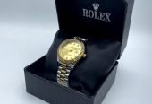 Men’s Stainless Steel Analogue Watch by Haroon Awan