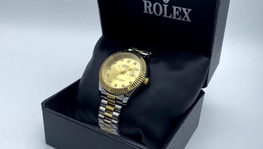 Men’s Stainless Steel Analogue Watch by Haroon Awan