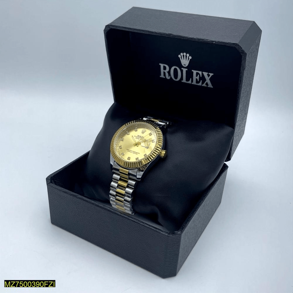 Men’s Stainless Steel Analogue Watch by Haroon Awan