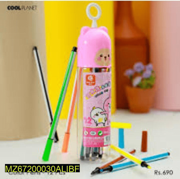 12 Pcs Marker Sets by Fakhra Qazi