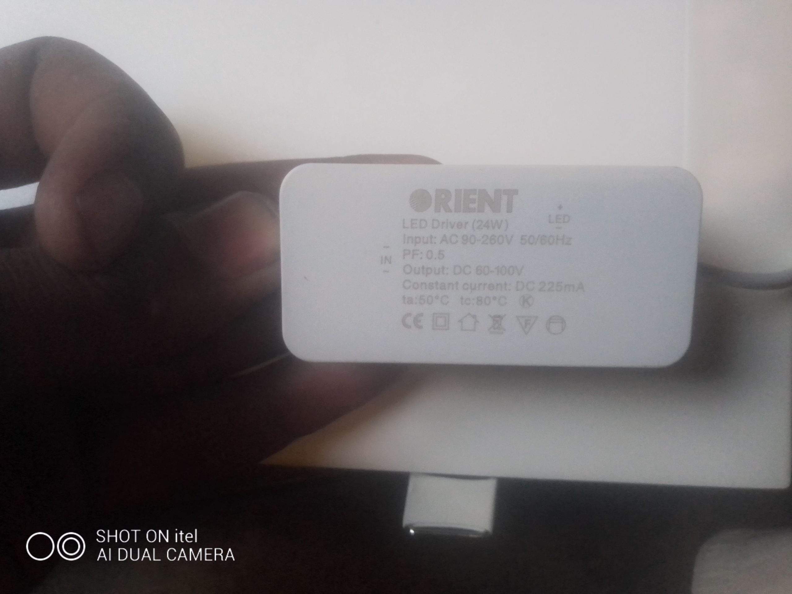 24watt light orient by Muhammad Faisal