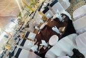 Light decoration. Sound system. Heather. Tent and catering service and by Malik Hussain