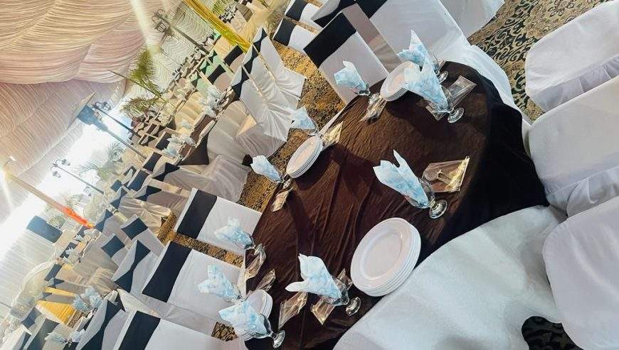 Light decoration. Sound system. Heather. Tent and catering service and by Malik Hussain