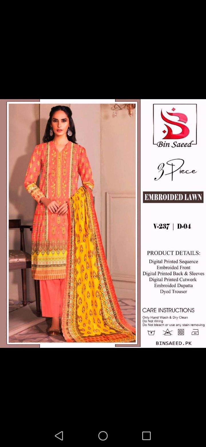 *Eid special* New arrivals 🛬 summer 🏝️ Lawn collection 2024 🤩 *Brand* by M. Bilal