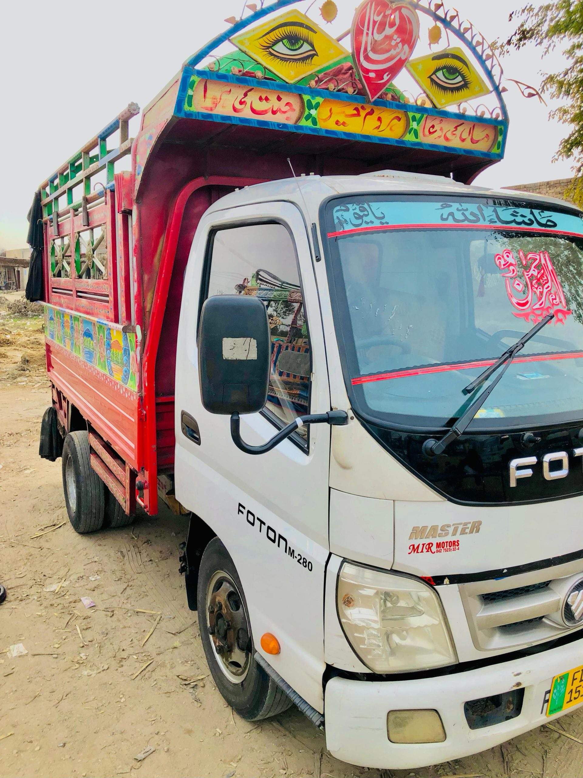 Foton truck mazda best for shezore, ISUZU engine by Shamshaid Baloch