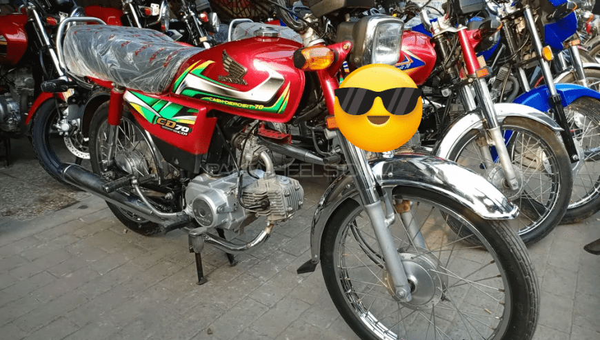 HONDA cd 70 22 model Hai number Laga Hua Hai 7000 Driven Chaska party by Shameer TV
