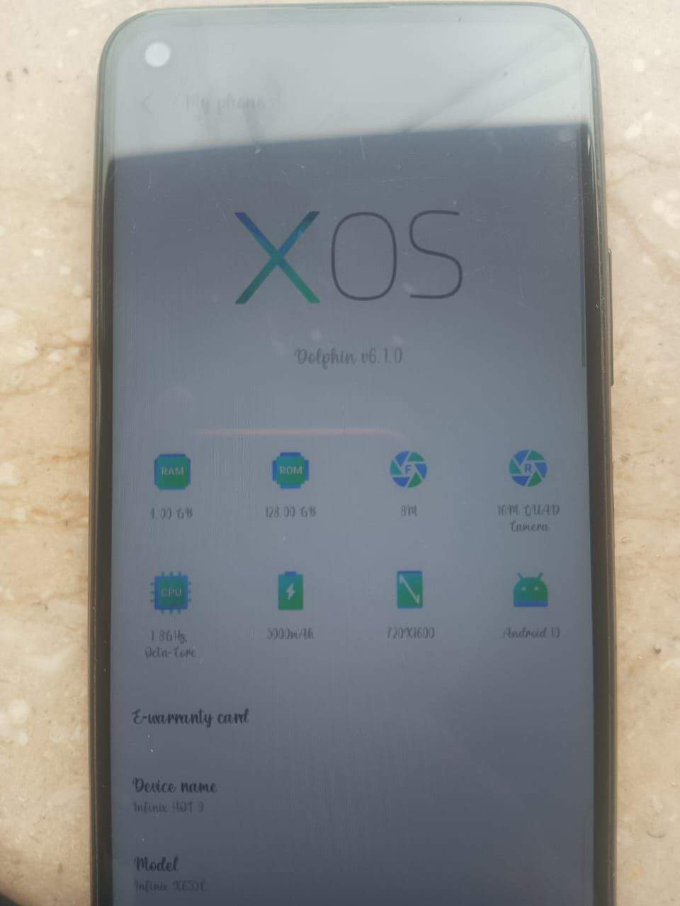 Infinix hot 9 urgent sale no box by Ravaid Malik