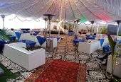 Light decoration. Sound system. Heather. Tent and catering service and by Malik Hussain