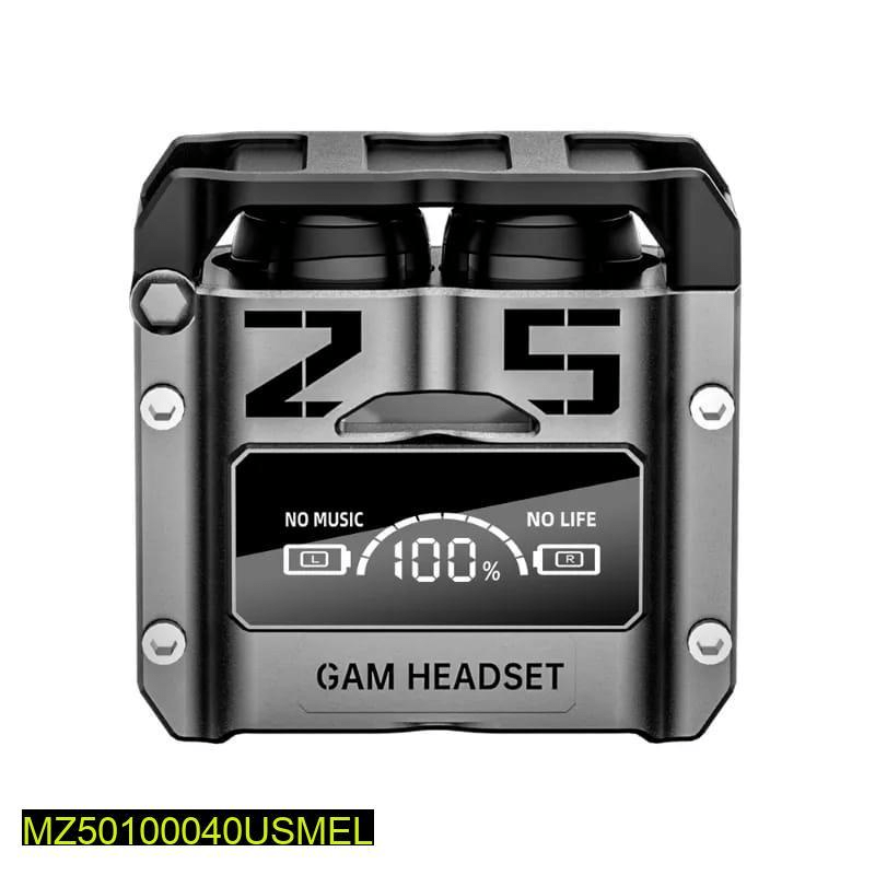 M25 Digital Display case earbuds black all Pakistan free delivery by Muhammad Nigar