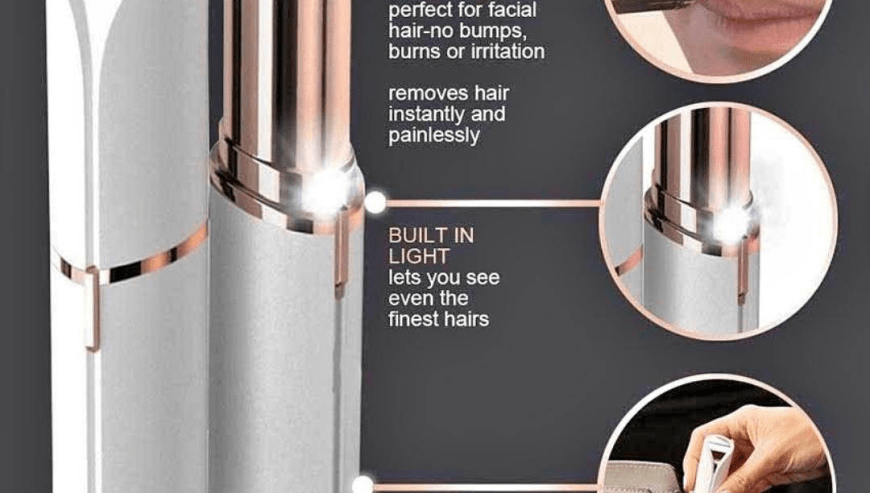 Flawless facial hair remover by Syed Hasnain Shah