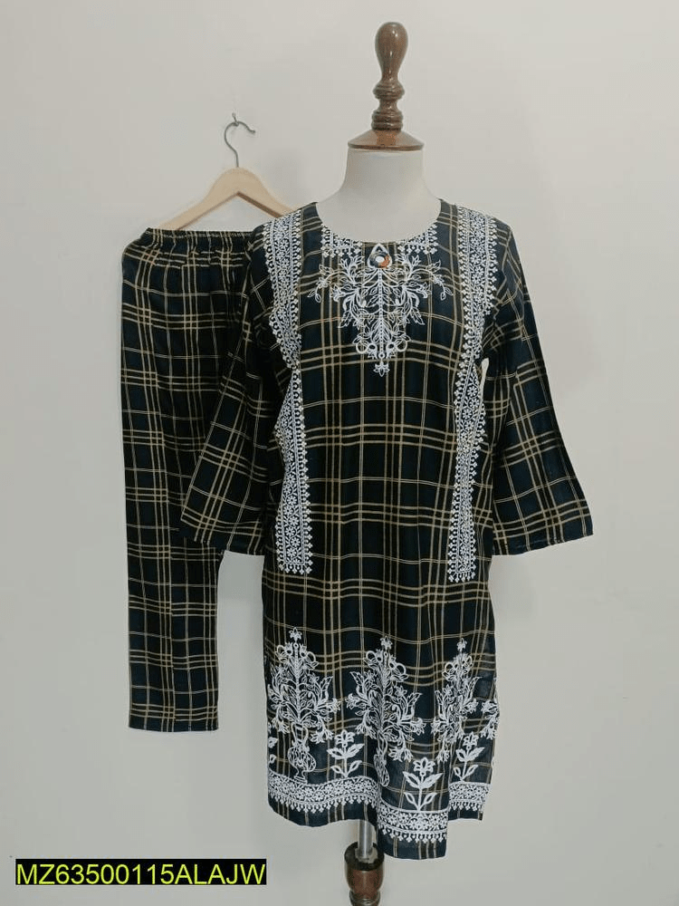 2 pc suit by Abdullah Khan