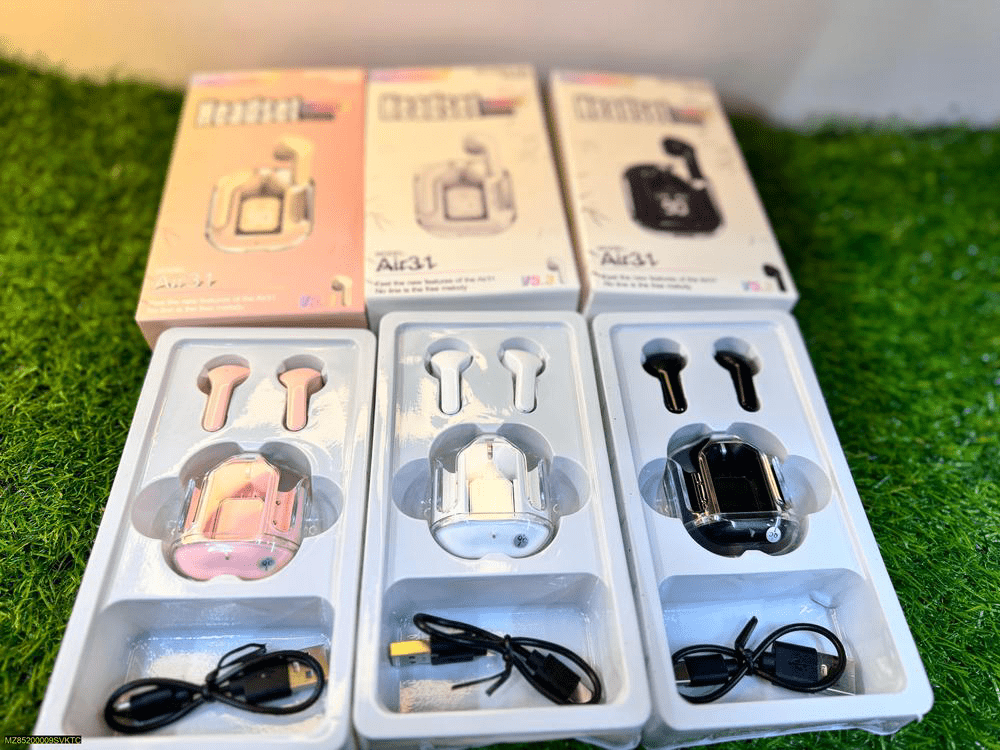 Air 31 digitel display wireless Earbuds by anas Wazir