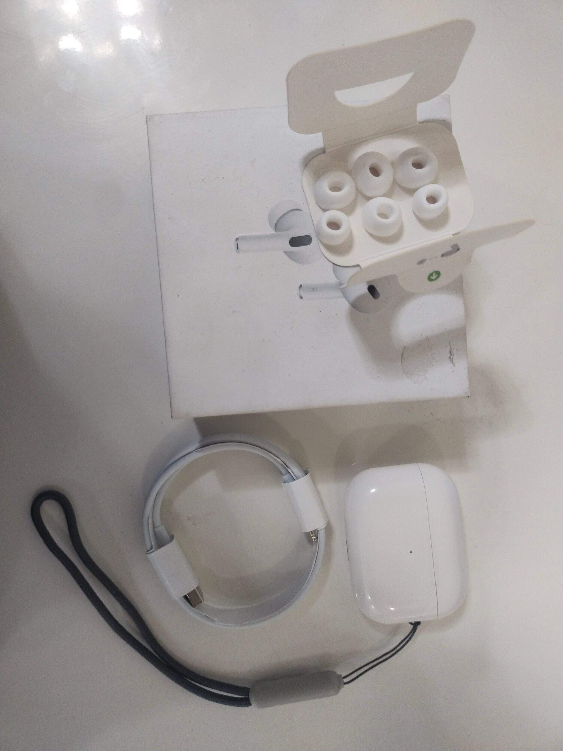 Airpods pro 2 New with Box,Tips and Cable by Larosh Khan