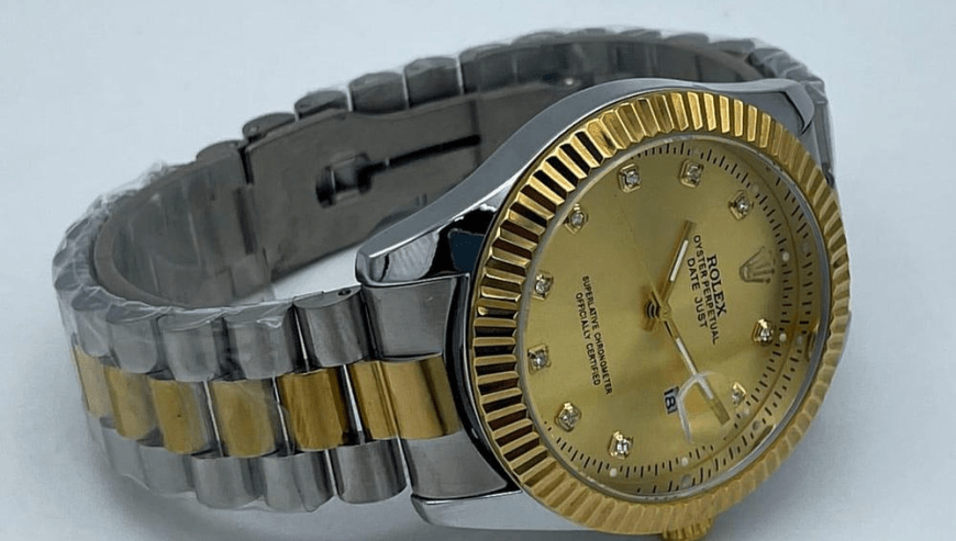 Men’s Stainless Steel Analogue Watch by Haroon Awan