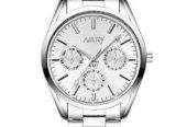 Nary watch 6127 for mens- silver- waterproof by vincenzo craftsmanship