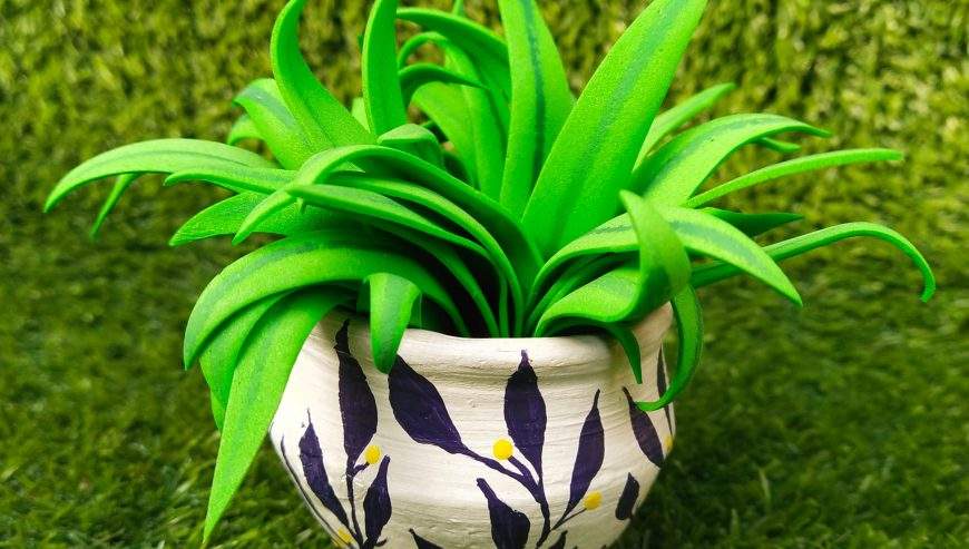 Cute matka planters by The Craft Buckett