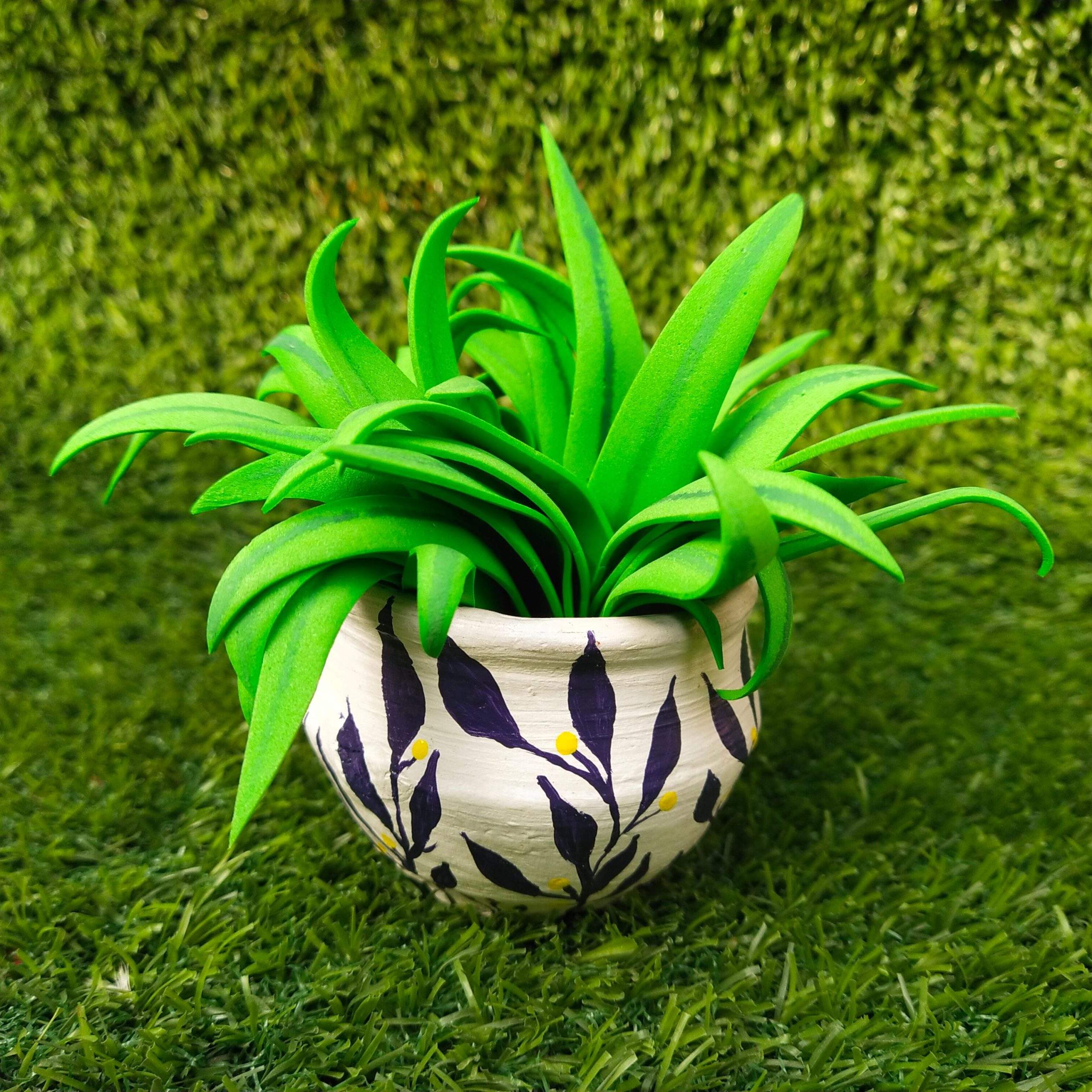 Cute matka planters by The Craft Buckett