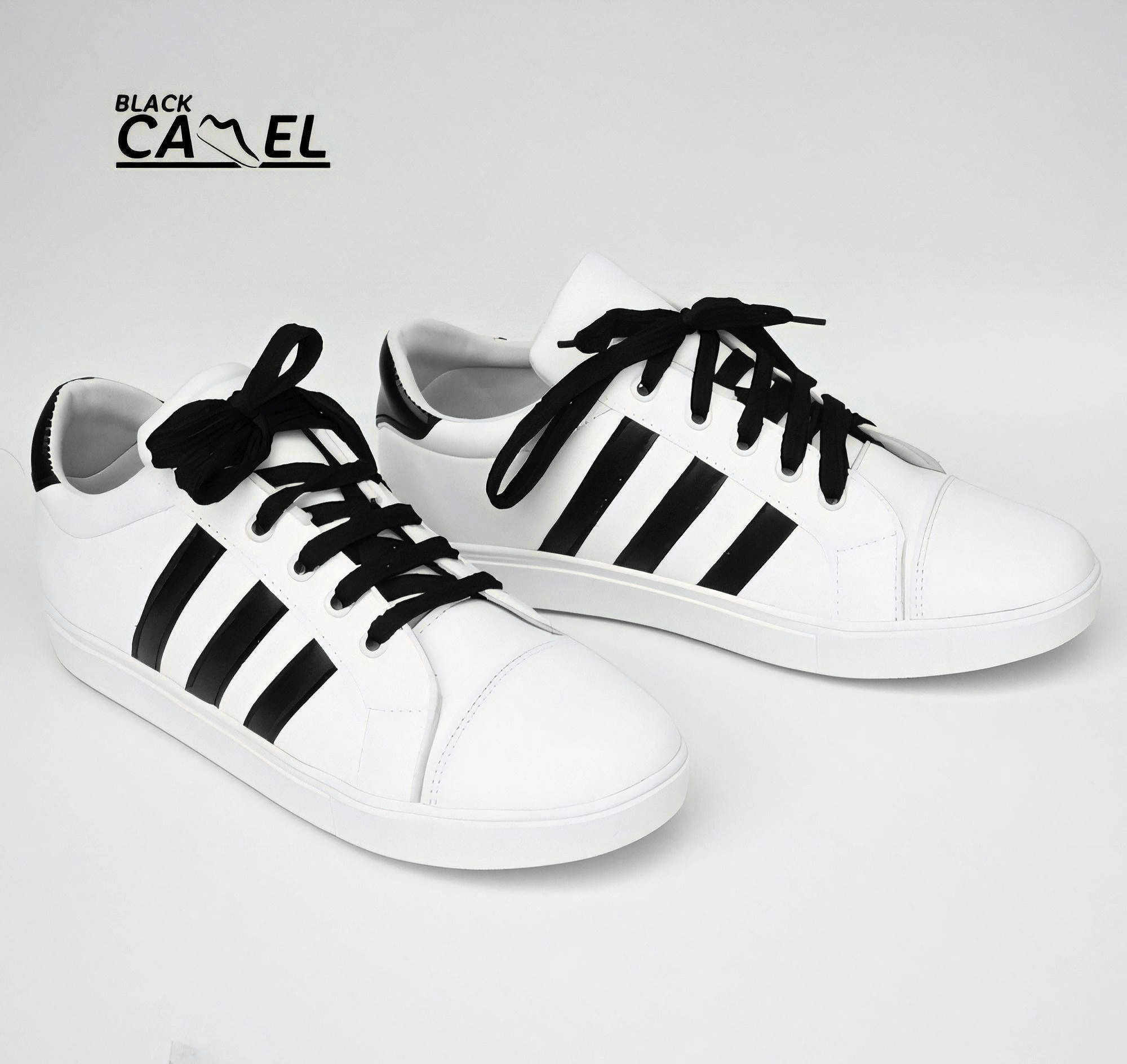 Black Camel Rotterdam Sneakers by Faizan Ejaz