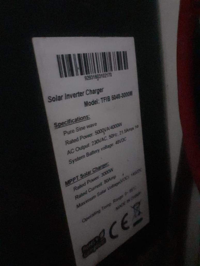 Tesla inverter 5 kilowatt 2set by shahzada gulfam