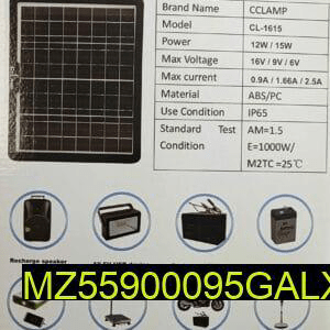 Solar charger outdoor portable Power Bank by Sagheer Abbas