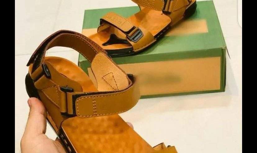 Mens sandals by Qayyoom Jutt