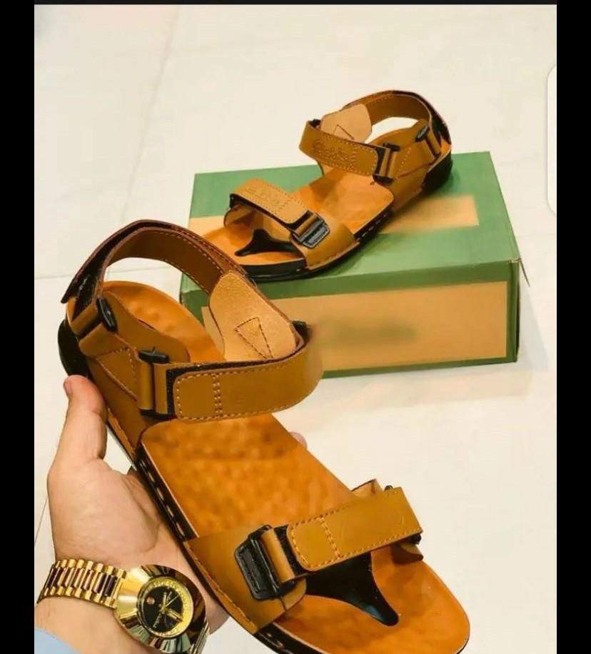 Mens sandals by Qayyoom Jutt