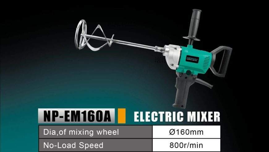 Nippon Electric Drill Mixer with Mixing Rod by Pakistan Power tools