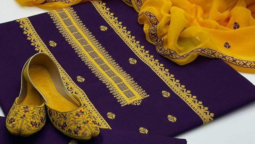 Big Sell 75% Off 2 pcs and 3 pcs suits by Sagheer Abbas
