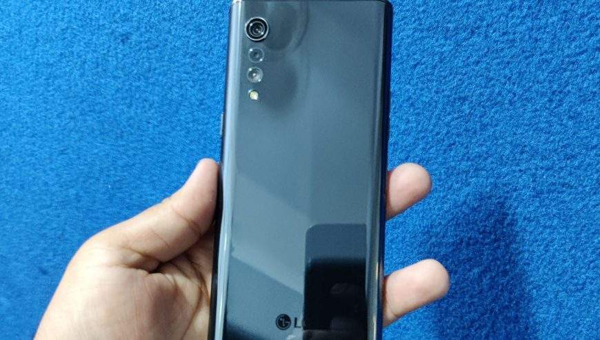 LG VELVET 5G T-MOBILE 6/128 GB 10/9.9,765 5G SANDRAGON 4300 MAH BATTER by Mobilestop. pk