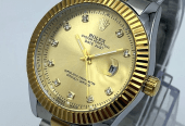 Men’s Stainless Steel Analogue Watch by Haroon Awan