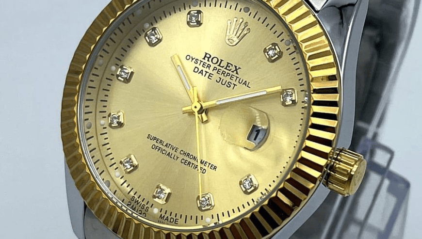 Men’s Stainless Steel Analogue Watch by Haroon Awan