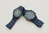 Couple’s casual analogue watch by ASAD Ali