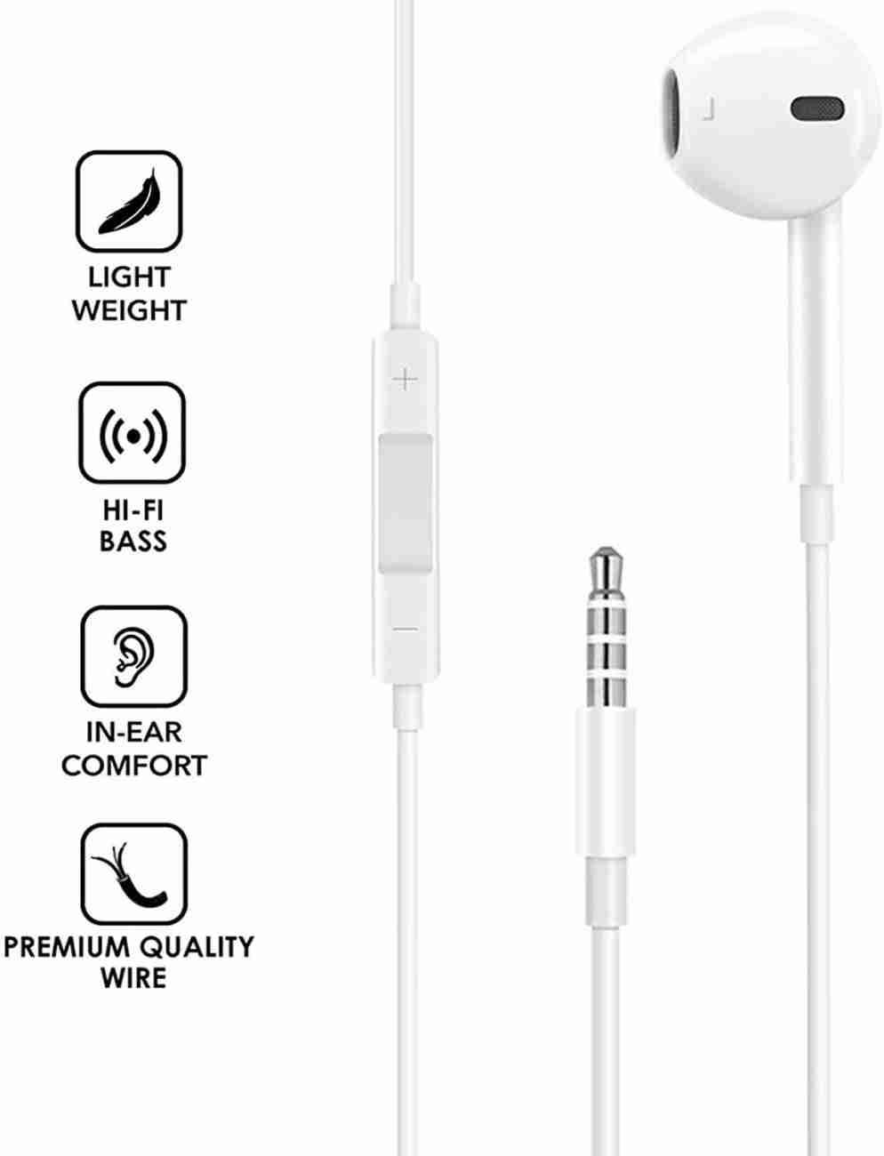 Apple Earphone With 3.5MM Headphone Plug by vincenzo craftsmanship