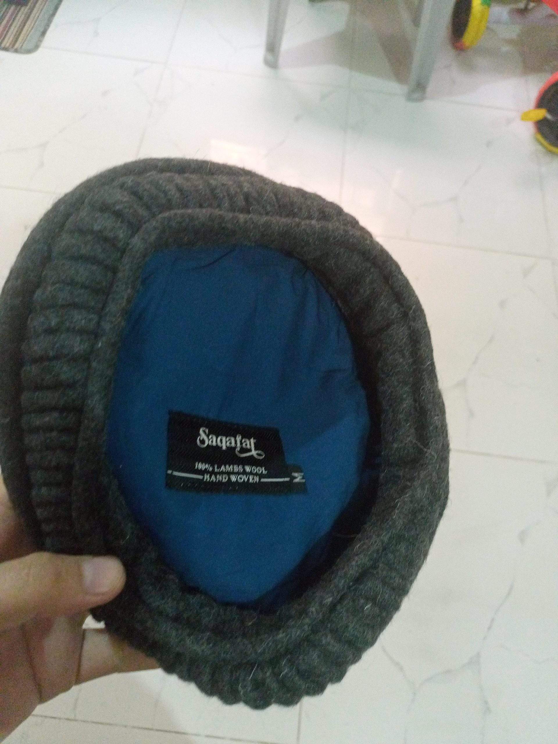 Cap For Men’s (medium size), Charcoal Color by Ali Sikandar