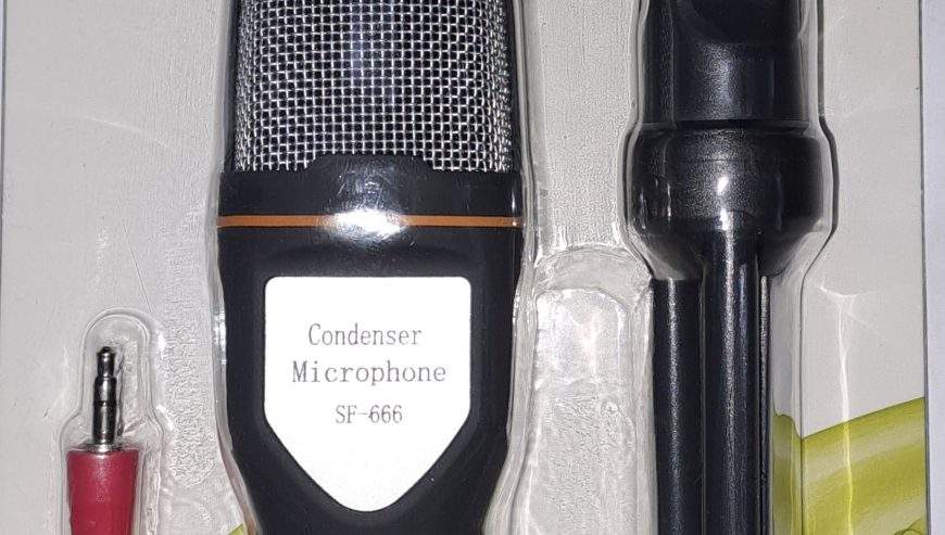 Yanami sf 666 condenser microphone – microphone price in pakistan by Mian Hussain
