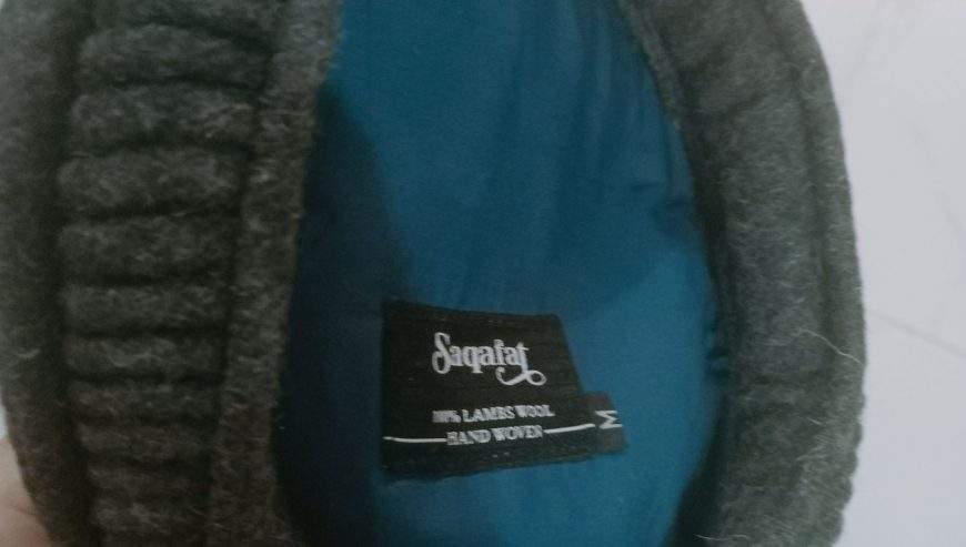 Cap For Men’s (medium size), Charcoal Color by Ali Sikandar