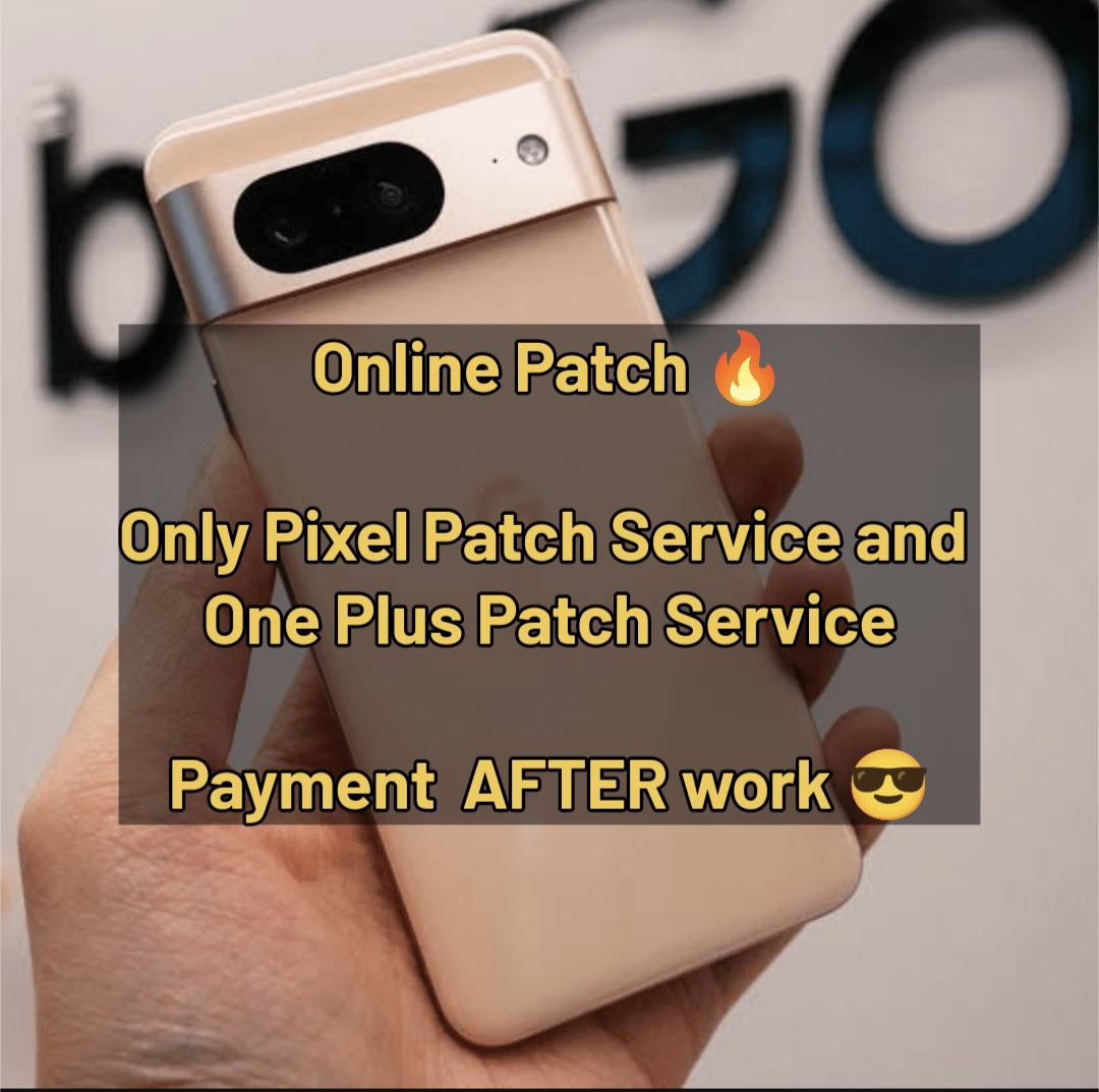 Google Pixel Online Patch service Avalble by Ch Zain