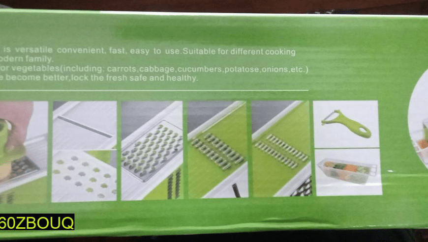 • Multi Functional Grater 5 In 1 by M. Bilal