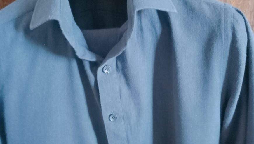 Kameez Shalwar (Kamalia Khaddar)medium size, Blue Color by Ali Sikandar